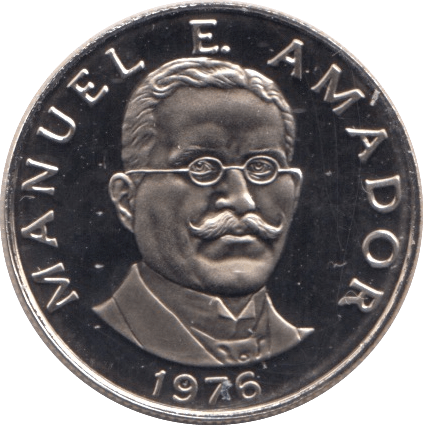 1976 5 CENTESIMO PANAMA PROOF - WORLD COINS - Cambridgeshire Coins