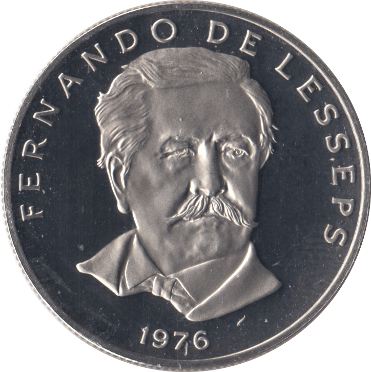 1976 50 CENTESIMOS PANAMA PROOF - WORLD COINS - Cambridgeshire Coins