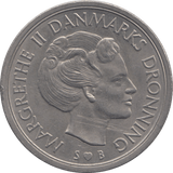 1976 DENMARK 5 KRONER - WORLD COINS - Cambridgeshire Coins