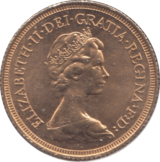 1976 GOLD SOVEREIGN ( AUNC ) - Sovereign - Cambridgeshire Coins