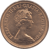 1976 GOLD SOVEREIGN ( AUNC ) - Sovereign - Cambridgeshire Coins