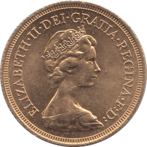 1976 GOLD SOVEREIGN BU ( UNC ) - Sovereign - Cambridgeshire Coins