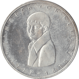 1976 HEINRICH VON KLEIST GERMANY SILVER 5 MARKS - SILVER WORLD COINS - Cambridgeshire Coins