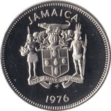 1976 JAMAICA 10 CENTS ( PROOF ) - WORLD COINS - Cambridgeshire Coins