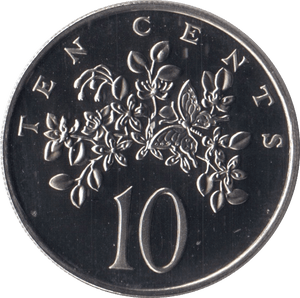 1976 JAMAICA 10 CENTS ( PROOF ) - WORLD COINS - Cambridgeshire Coins