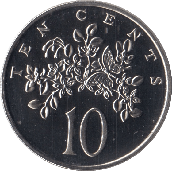 1976 JAMAICA 10 CENTS ( PROOF ) - WORLD COINS - Cambridgeshire Coins