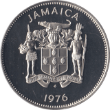 1976 JAMAICA 25 CENTS ( PROOF ) - WORLD COINS - Cambridgeshire Coins