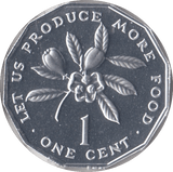 1976 JAMAICA ONE CENT ( PROOF ) - WORLD COINS - Cambridgeshire Coins