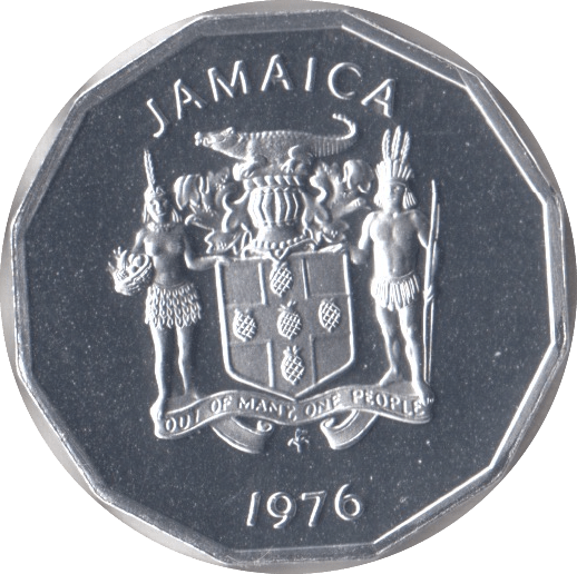 1976 JAMAICA ONE CENT ( PROOF ) - WORLD COINS - Cambridgeshire Coins
