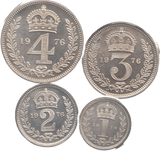 1976 MAUNDY SET ELIZABETH II - Maundy Set - Cambridgeshire Coins
