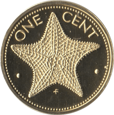 1976 ONE CENT BAHAMAS ( PROOF ) - SILVER WORLD COINS - Cambridgeshire Coins