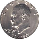 1976 ONE DOLLAR USA - WORLD COINS - Cambridgeshire Coins