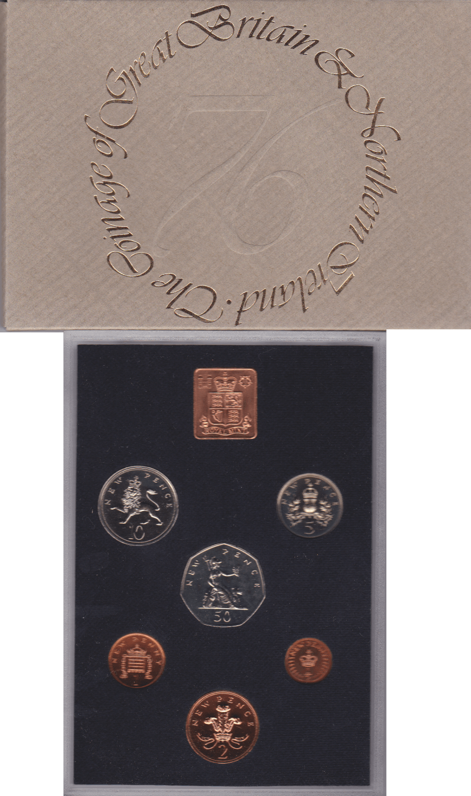 1976 ROYAL MINT PROOF SET - ROYAL MINT PROOF SET - Cambridgeshire Coins