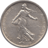 1976 SILVER 5 FRANCS FRANCE - SILVER WORLD COINS - Cambridgeshire Coins