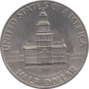 1976 USA HALF DOLLAR - WORLD COINS - Cambridgeshire Coins