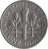 1976 USA ONE DIME - WORLD COINS - Cambridgeshire Coins