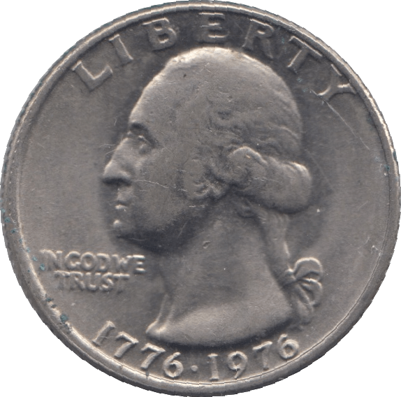 1976 USA QUARTER DOLLAR - WORLD COINS - Cambridgeshire Coins