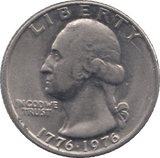 1976 USA QUARTER DOLLAR - WORLD COINS - Cambridgeshire Coins