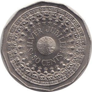 1977 AUSTRALIA 50 CENTS - WORLD COINS - Cambridgeshire Coins