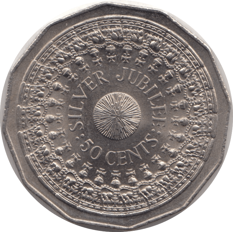 1977 AUSTRALIA 50 CENTS - WORLD COINS - Cambridgeshire Coins