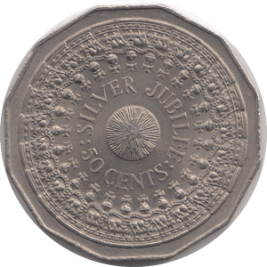 1977 AUSTRALIA 50 CENTS - WORLD COINS - Cambridgeshire Coins