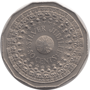 1977 AUSTRALIA 50 CENTS - WORLD COINS - Cambridgeshire Coins