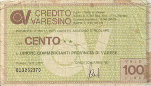 1977 BANK OF ITALY 100 LIRE BANKNOTE REF 1265 - World Banknotes - Cambridgeshire Coins