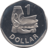 1977 PROOF ONE DOLLAR SOLOMON ISLANDS - WORLD COINS - Cambridgeshire Coins