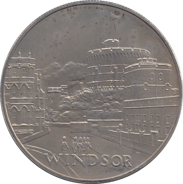 1977 ROYAL SILVER JUBILEE ROYAL SALUTE WINDSOR MEDAL - MEDALLIONS - Cambridgeshire Coins