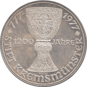 1977 SILVER PROOF 100 SCHILLING AUSTRIA - SILVER WORLD COINS - Cambridgeshire Coins