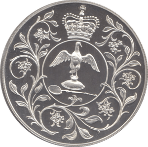 1977 SILVER PROOF CROWN - WORLD SILVER COINS - Cambridgeshire Coins