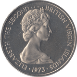 1977 TWO CENTS BRITISH VIRGIN ISLANDS ( PROOF ) - WORLD COINS - Cambridgeshire Coins