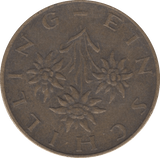 1978 1 SHILLING AUSTRIA - WORLD COINS - Cambridgeshire Coins
