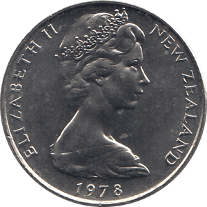 1978 10 CENTS NEW ZEALAND ( BU ) - WORLD COINS - Cambridgeshire Coins