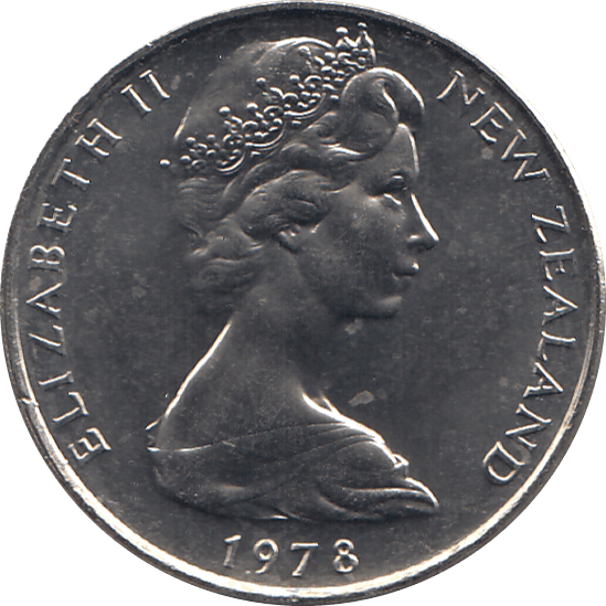1978 10 CENTS NEW ZEALAND ( BU ) - WORLD COINS - Cambridgeshire Coins