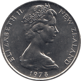 1978 10 CENTS NEW ZEALAND ( BU ) - WORLD COINS - Cambridgeshire Coins
