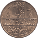 1978 10 FRANCS FRANCE - WORLD COINS - Cambridgeshire Coins
