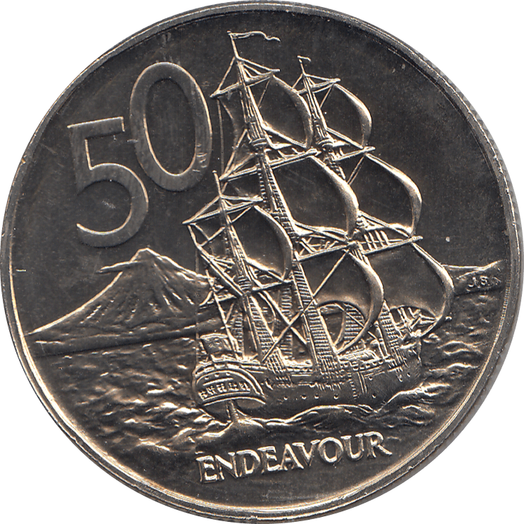 1978 50 CENTS NEW ZEALAND ( BU ) - WORLD COINS - Cambridgeshire Coins