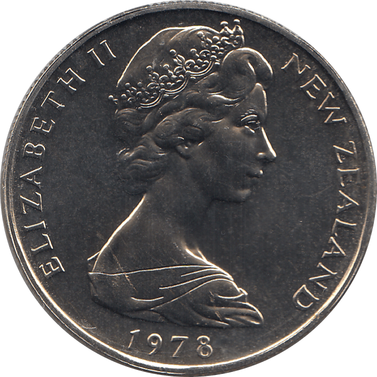 1978 50 CENTS NEW ZEALAND ( BU ) - WORLD COINS - Cambridgeshire Coins
