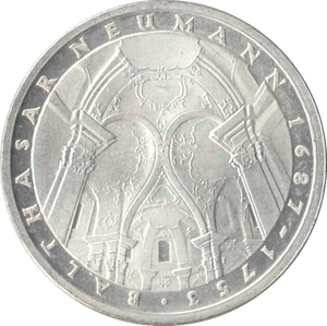 1978 BALTHASAR NEUMANN GERMANY SILVER 5 MARKS - SILVER WORLD COINS - Cambridgeshire Coins