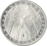 1978 BALTHASAR NEUMANN GERMANY SILVER 5 MARKS - SILVER WORLD COINS - Cambridgeshire Coins