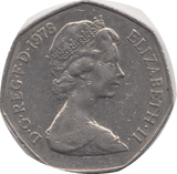 1978 CIRCULATED 50P BRITANNIA - 50P CIRCULATED - Cambridgeshire Coins