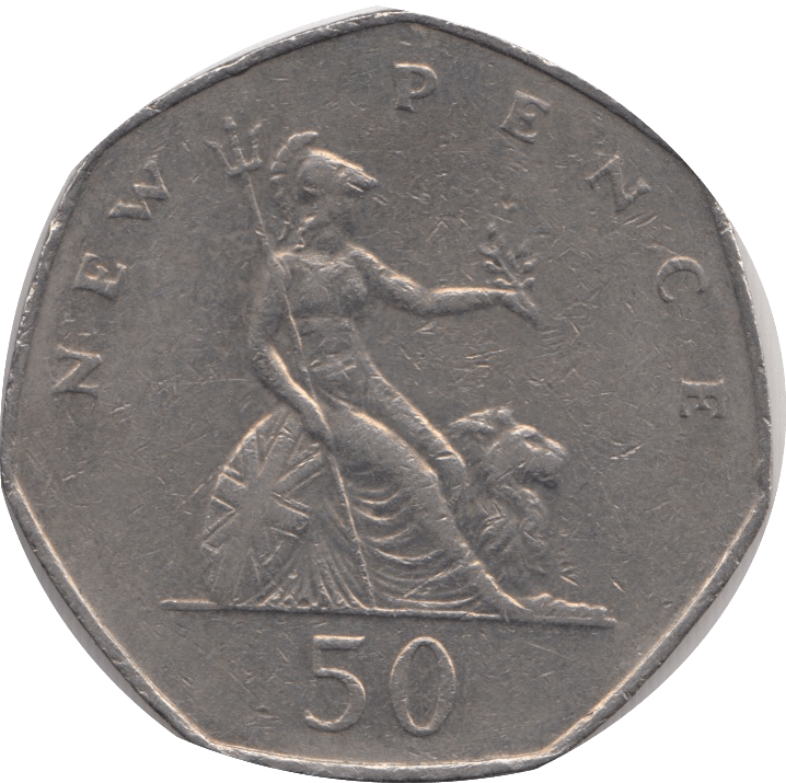 1978 CIRCULATED 50P BRITANNIA - 50P CIRCULATED - Cambridgeshire Coins