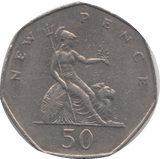 1978 CIRCULATED 50P BRITANNIA - 50P CIRCULATED - Cambridgeshire Coins