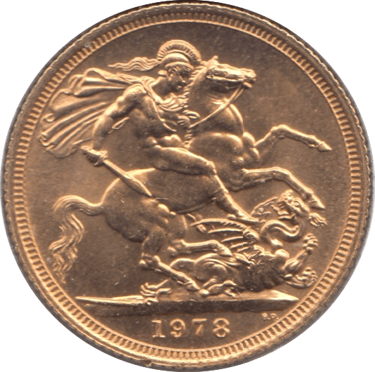 1978 GOLD SOVEREIGN ( BU ) - Sovereign - Cambridgeshire Coins