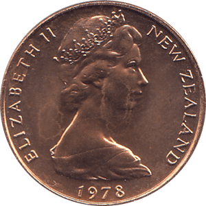 1978 ONE CENT NEW ZEALAND ( BU ) - WORLD COINS - Cambridgeshire Coins