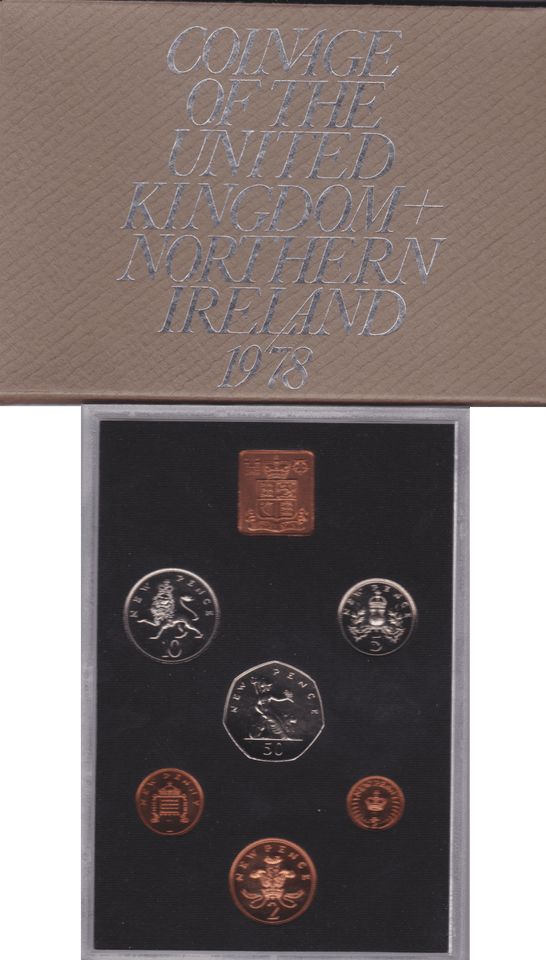 1978 ROYAL MINT PROOF SET - ROYAL MINT PROOF SET - Cambridgeshire Coins