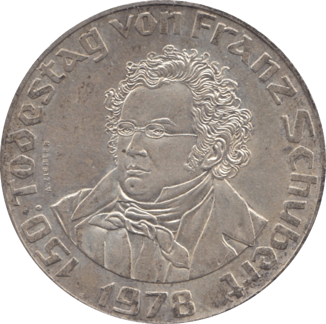 1978 SILVER 50 SHILLING AUSTRIA - SILVER WORLD COINS - Cambridgeshire Coins