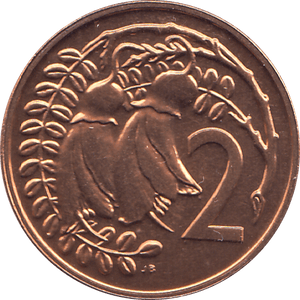 1978 TWO CENTS NEW ZEALAND ( BU ) - WORLD COINS - Cambridgeshire Coins
