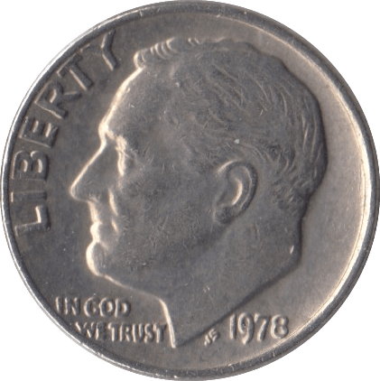 1978 USA ONE DIME - WORLD COINS - Cambridgeshire Coins